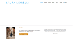 Desktop Screenshot of lauramorelli.com
